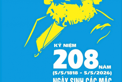  KỶ NIỆM 208 NĂM NGÀY SINH KARL MARX (5/5/1818 – 5/5/2026)