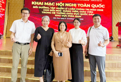 TRUNG TÂM LÝ LUẬN CHÍNH TRỊ ĐHQG-HCM THAM DỰ HỘI NGHỊ TOÀN QUỐC BỒI DƯỠNG, TẬP HUẤN LÝ LUẬN CHÍNH TRỊ NĂM 2026